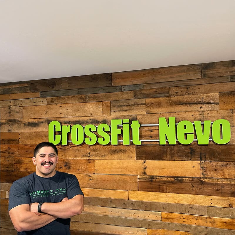 Gio Benitez owner of CrossFit Nevo